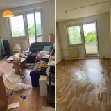 Wohnungsaufloesung-Berlin-Wohnzimmer-Entruempelung