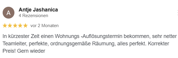 Bewertungen bewertung studentenkraft antje
